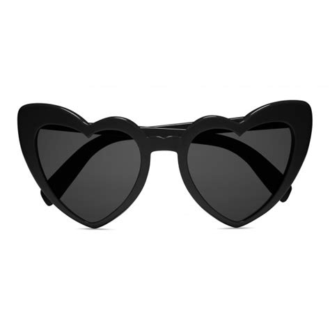 ysl glasses heart|saint laurent flat top sunglasses.